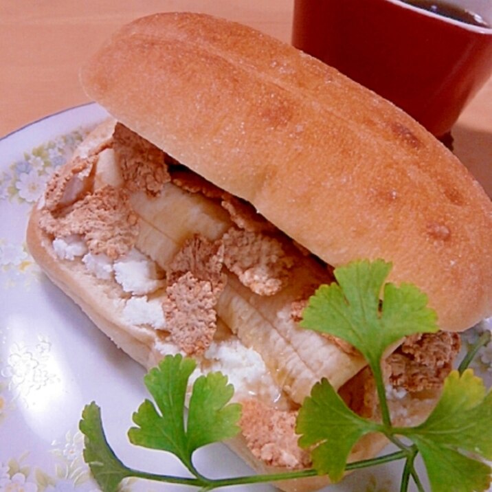 食感も楽しい リコッタチーズとバナナのサンドイッチ レシピ 作り方 By はちわれ413 楽天レシピ 食感も楽しい リコッタチーズとバナナのサンドイッチ レシピ 作り方 By はちわれ413 楽天レシピ